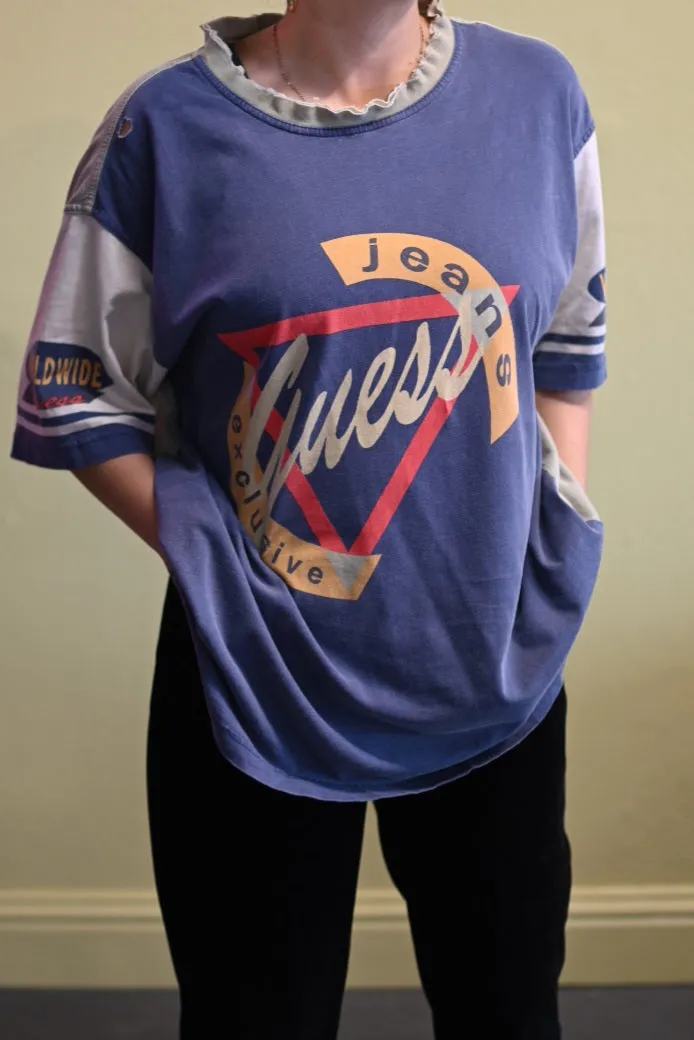 00's Guess Thrashed T Shirt