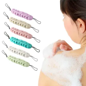 1 Mesh Sponge Back Scrubber Bath Shower Exfoliating Body Brush Wash Nylon Puff !