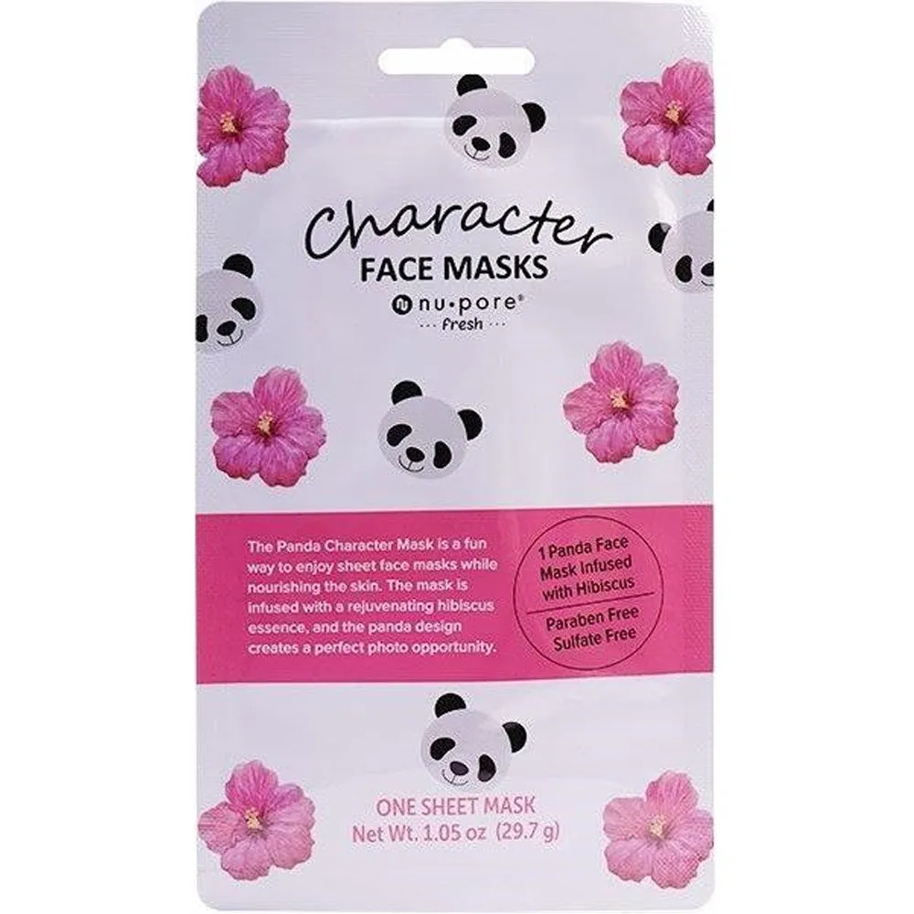 12 Pc Set Assorted Essences Facial Masks Sheet Fresh Cleansing Nu-Pore Skin Care