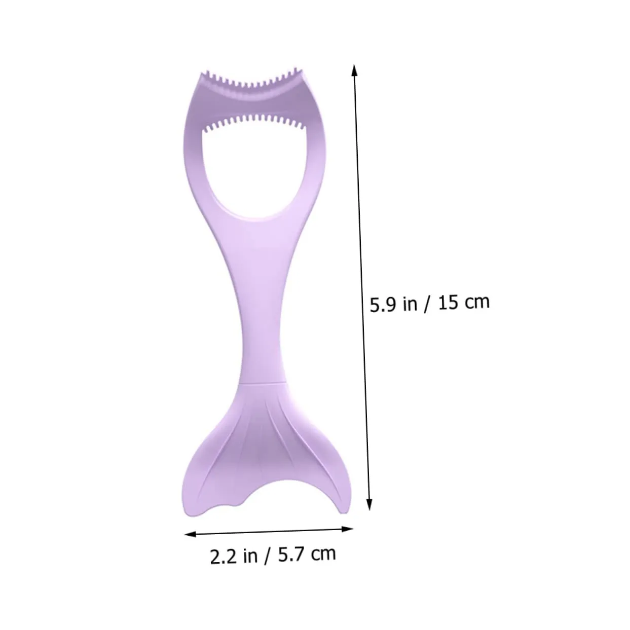 2pcs Women Eyeliner Stencils Masks Spoon Silicone Mascara applicator Silicone Eye Make up Tools Silicone molds Make up Tools for Eyes Cosmetic Purple Miss Cream