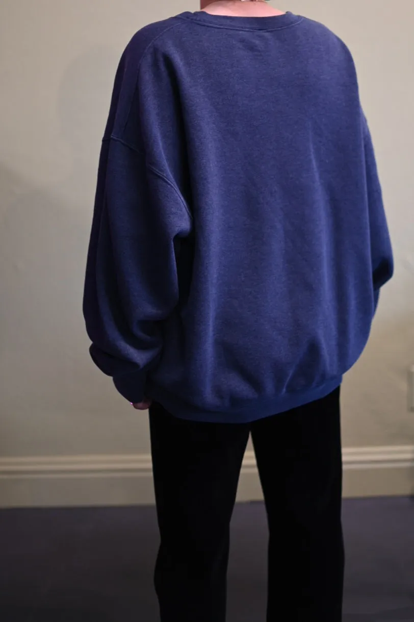 90's Russell Blue Blank Sweatshirt