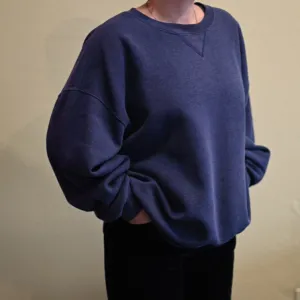 90's Russell Blue Blank Sweatshirt