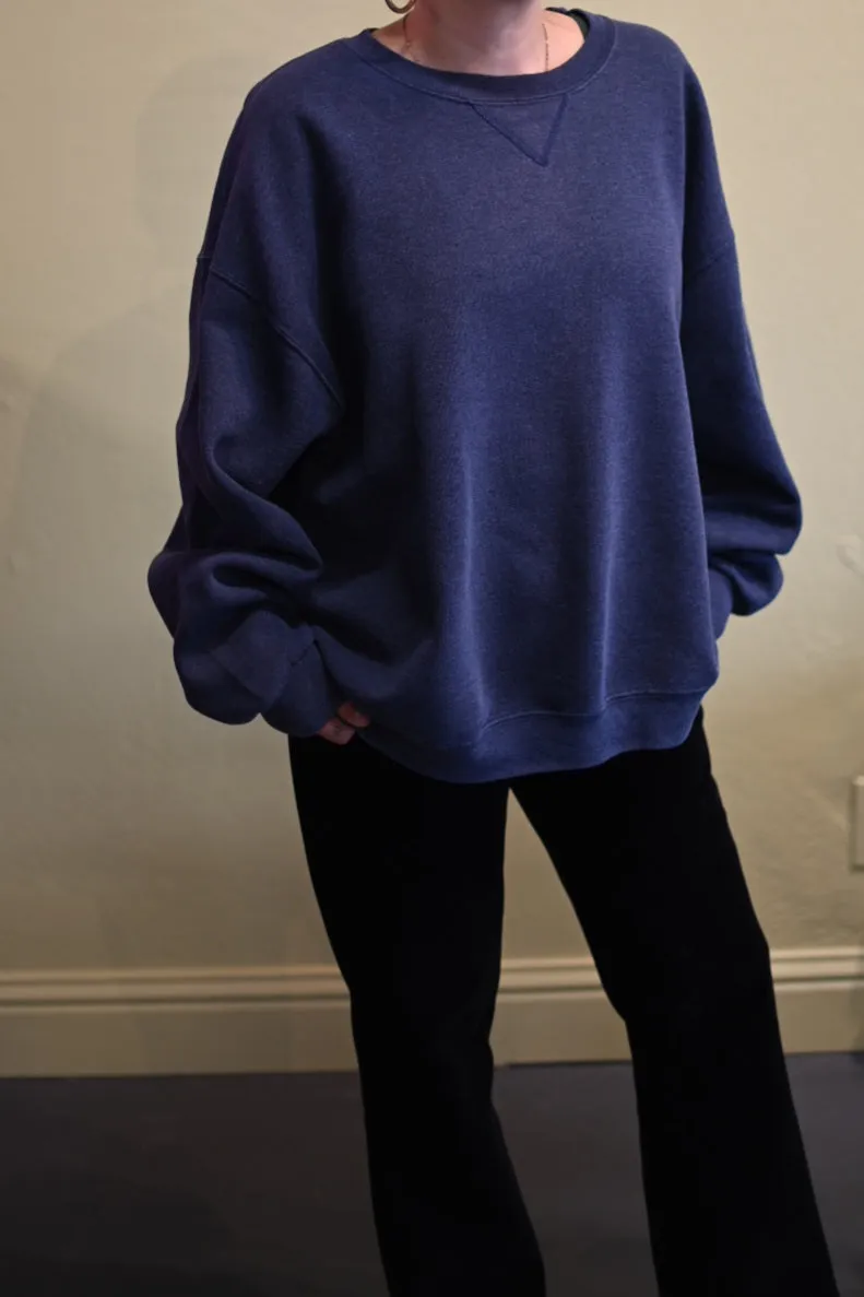 90's Russell Blue Blank Sweatshirt