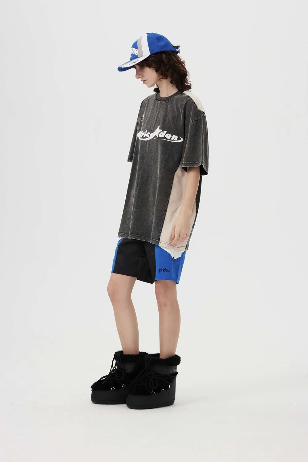 Aelfric Eden Graphic Tees Y2k Mens Oversized T Shirt Racing Washed Streetwear Shirts Unisex Casual Summer Tops