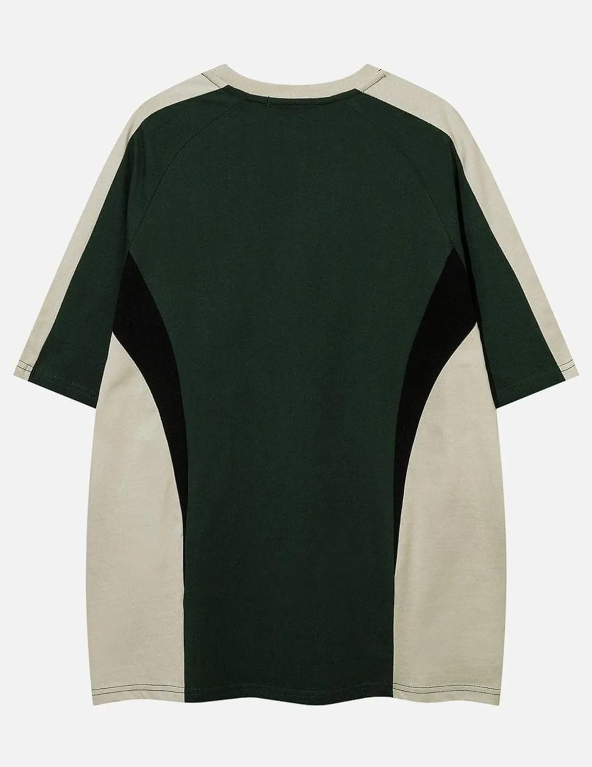 Aelfric Eden T Shirt Color Blocking Star Tee Graphic Short Sleeve Tees Streetwear Casual Y2k Tops