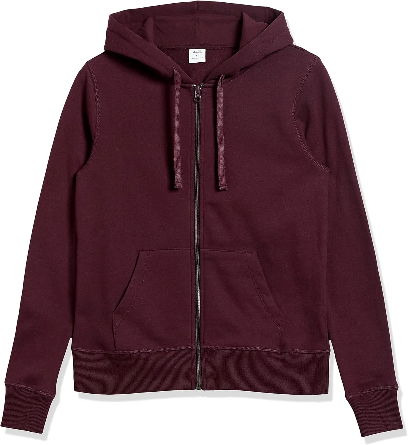 Amazon Essentials Women's Fleece Full-Zip Hoodie (Available in Plus Size)