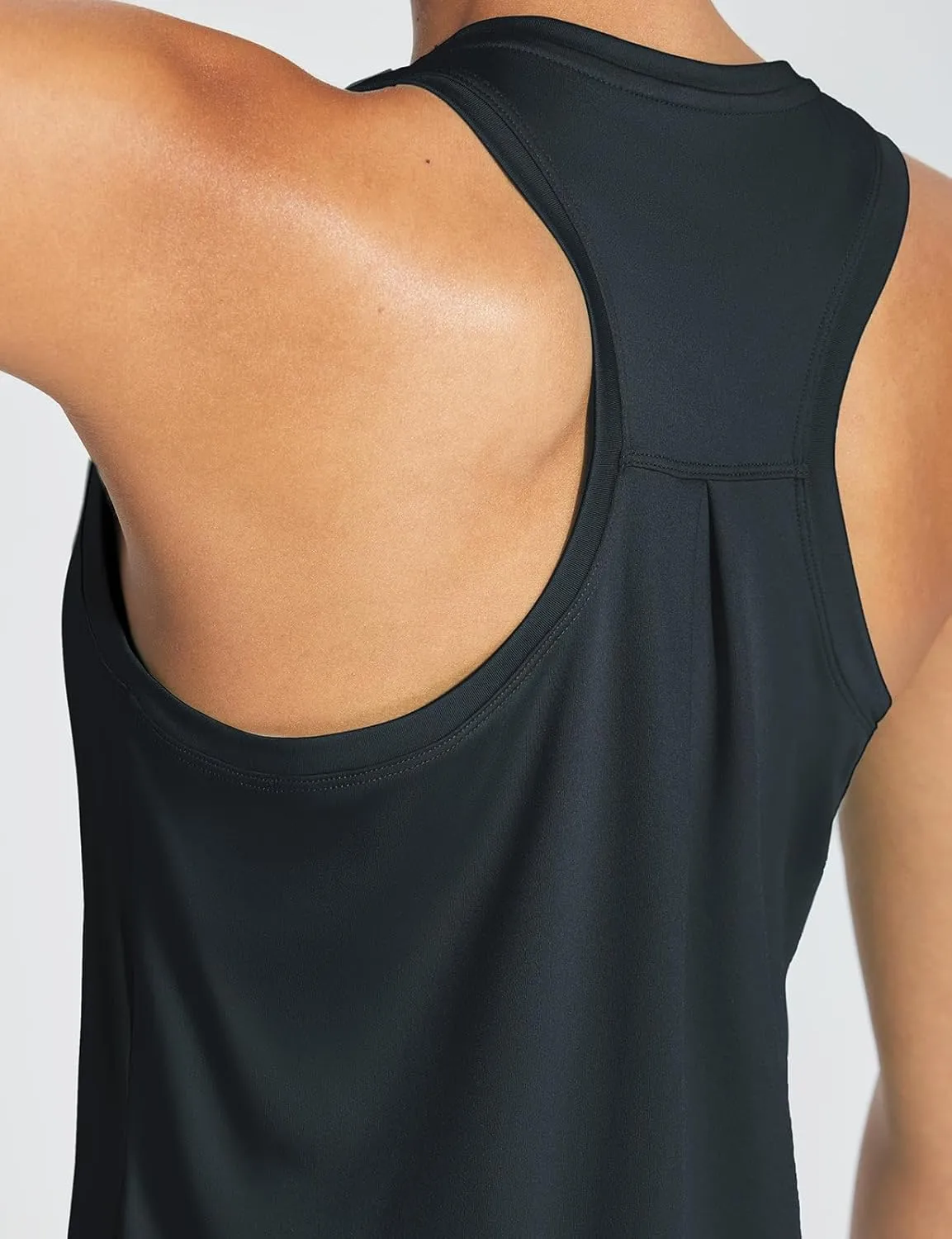baleaf Women's Workout Tank Tops Athletic Yoga Top Racerback Sleeveless Running Shirts Quick Dry Gym Outdoor UPF50 