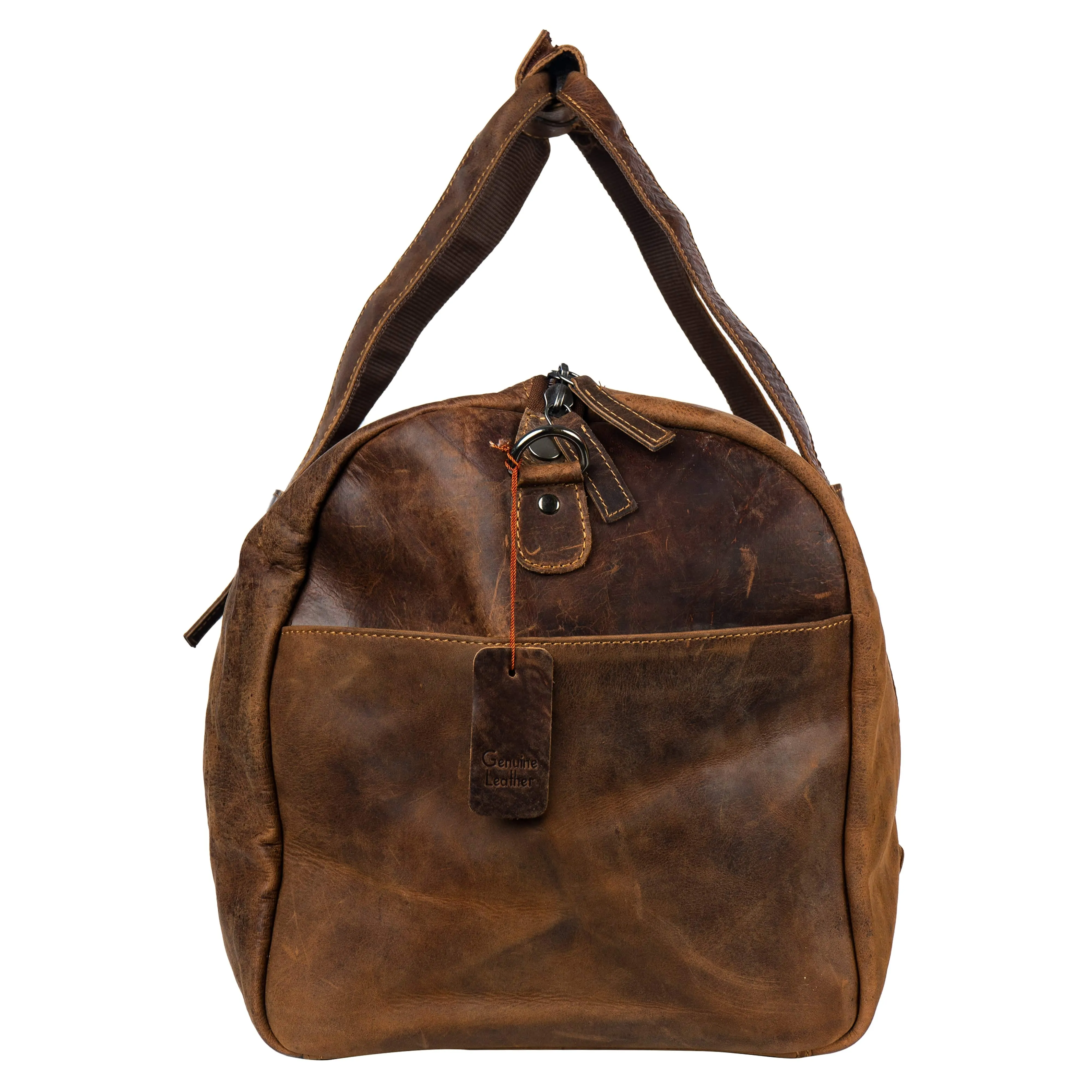 Berkeley Overnight Tote in Leather
