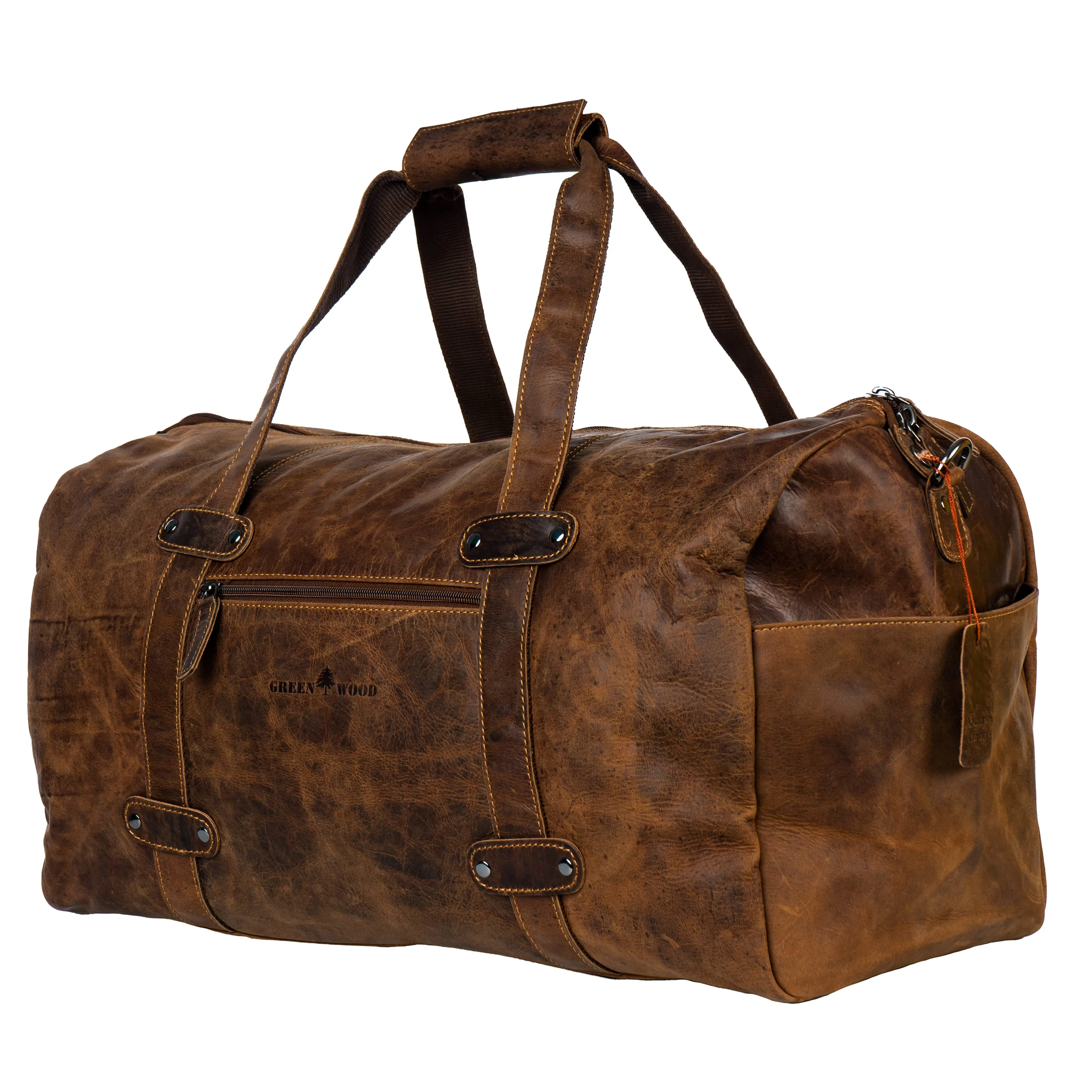 Berkeley Overnight Tote in Leather
