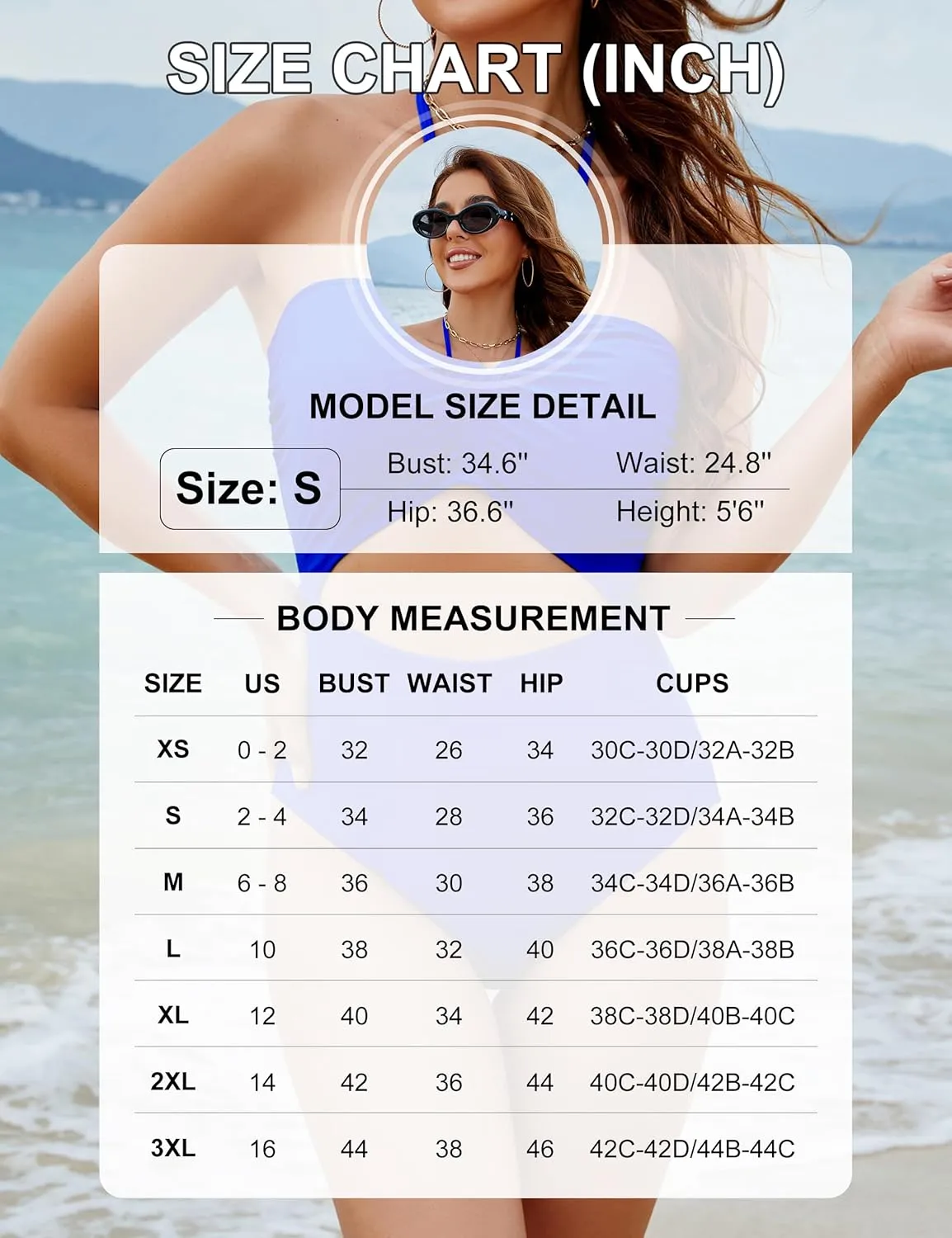 BMJL Women's One Piece Swimsuit Sexy Halter Bathing Suit Flattering Cute Cut Out Ladies Monokini 1 Piece