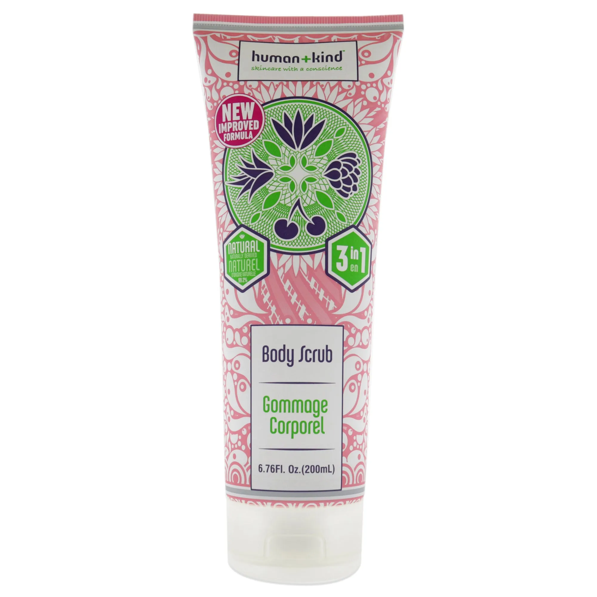 Body Scrub by Human Kind for Unisex - 6.76 oz Scrub