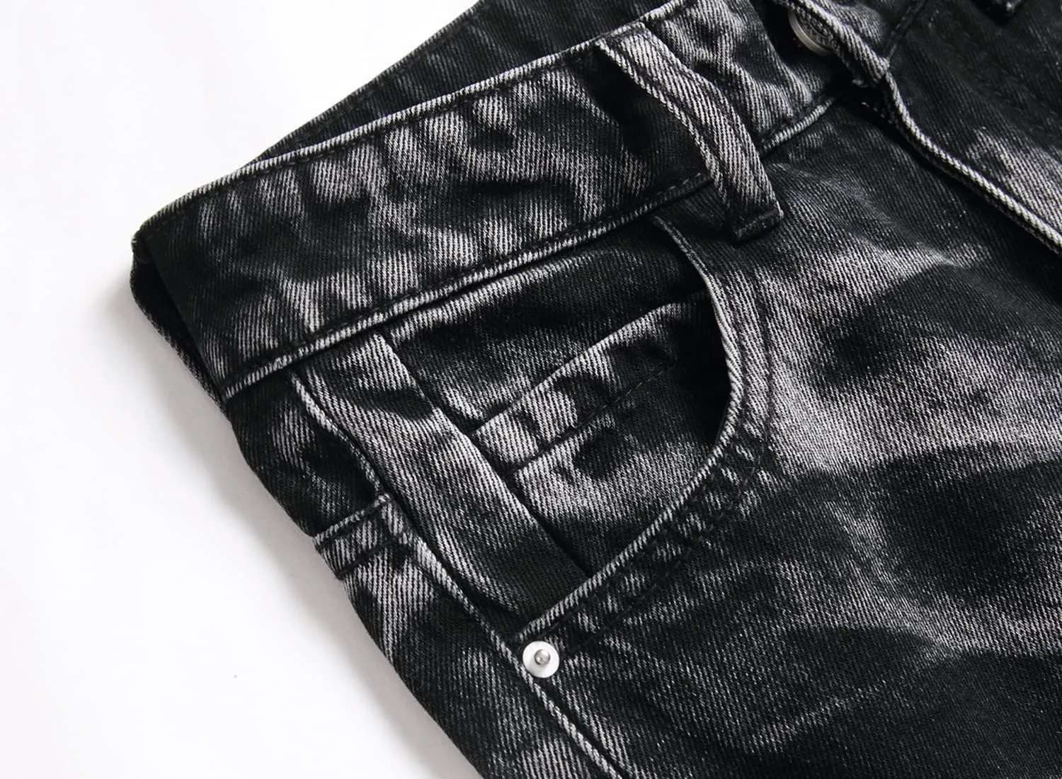 Boy's Ripped Distressed Skinny Fit Fashion Slim Washed Kids Denim Jeans Pants