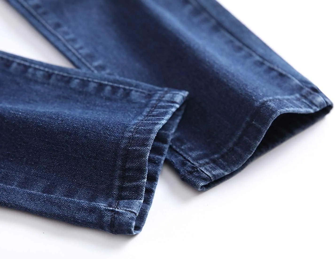 Boy's Skinny Fit Ripped Destroyed Distressed Stretch Slim Moto Biker Fashion Denim Jeans with Holes