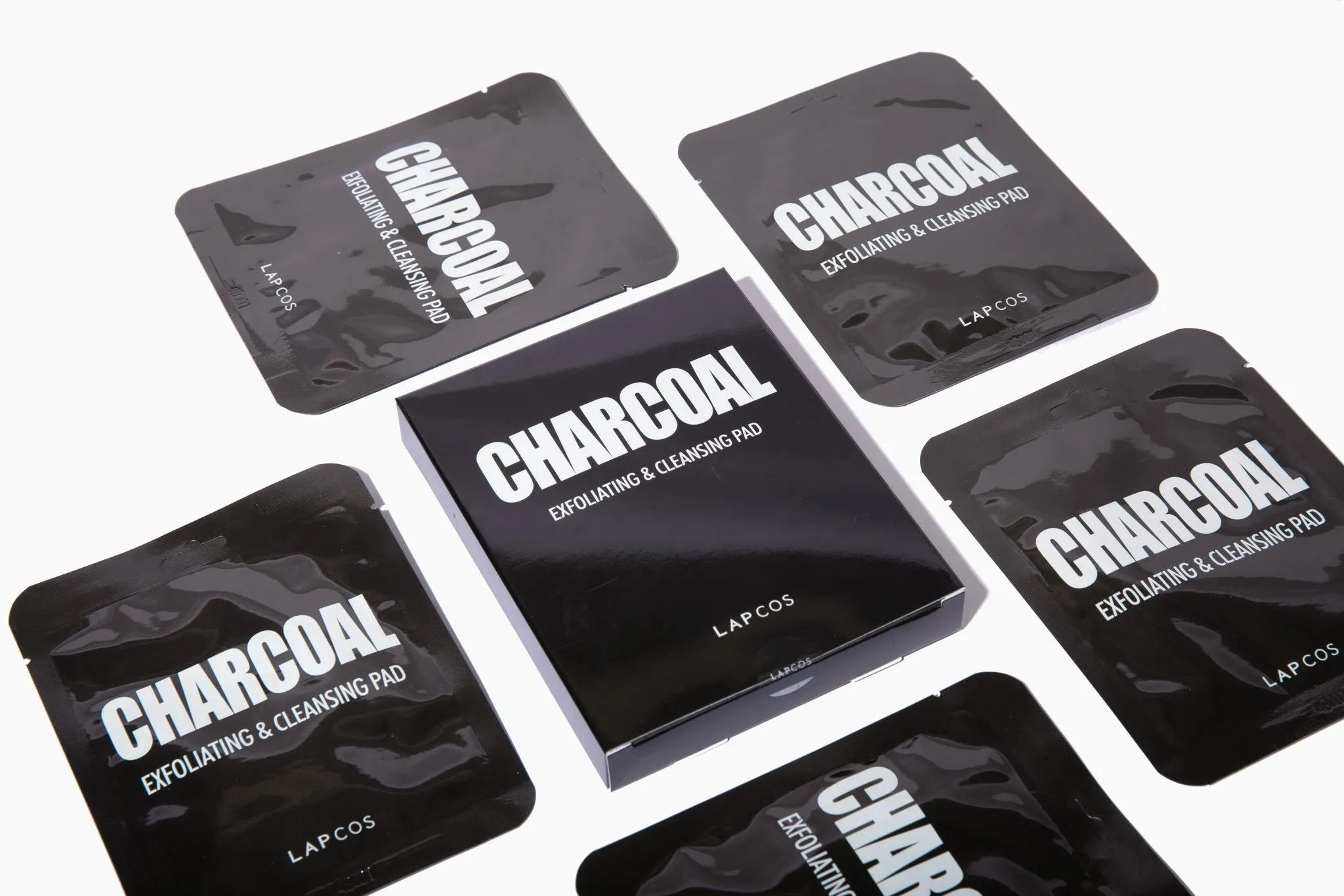 Charcoal Exfoliating & Cleansing Pad by LAPCOS