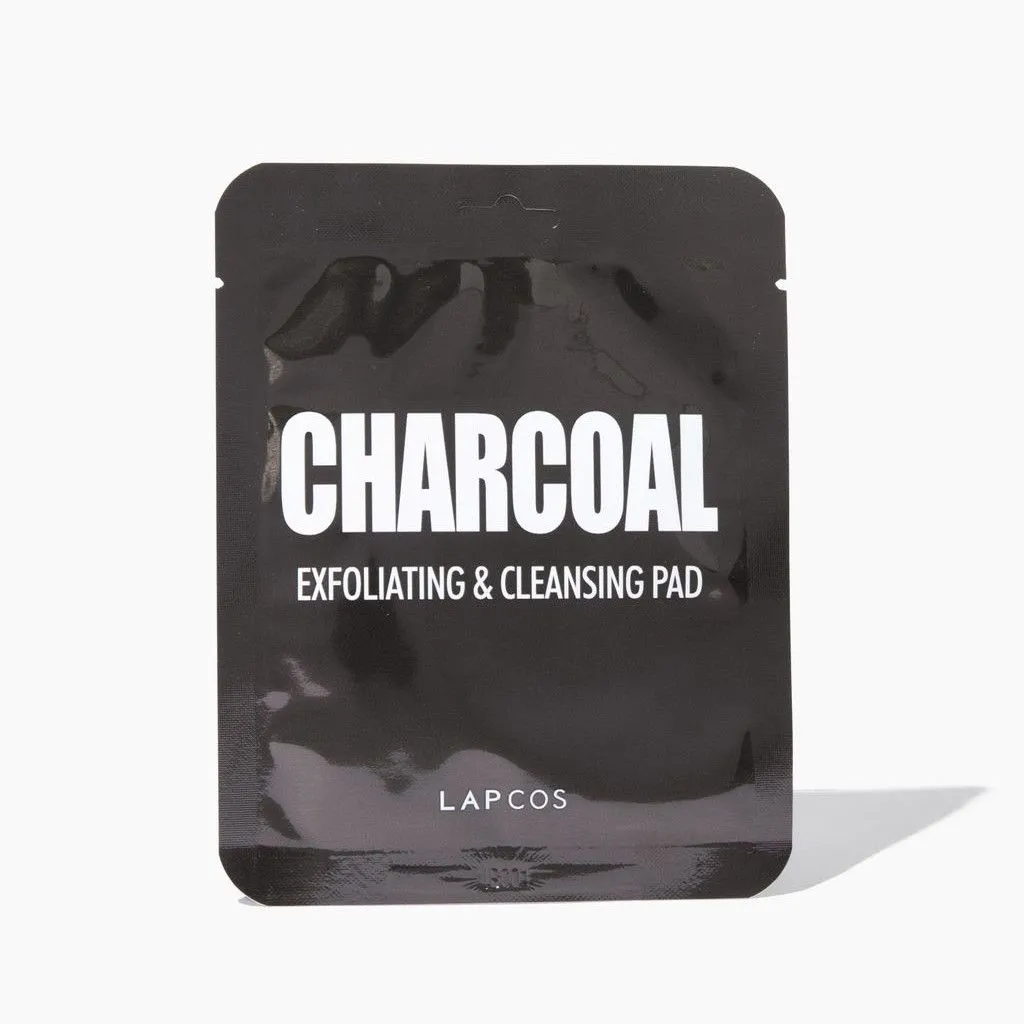 Charcoal Exfoliating & Cleansing Pad by LAPCOS