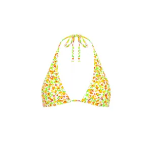 Classic Tie Halter Bikini Top - Coco Mango
