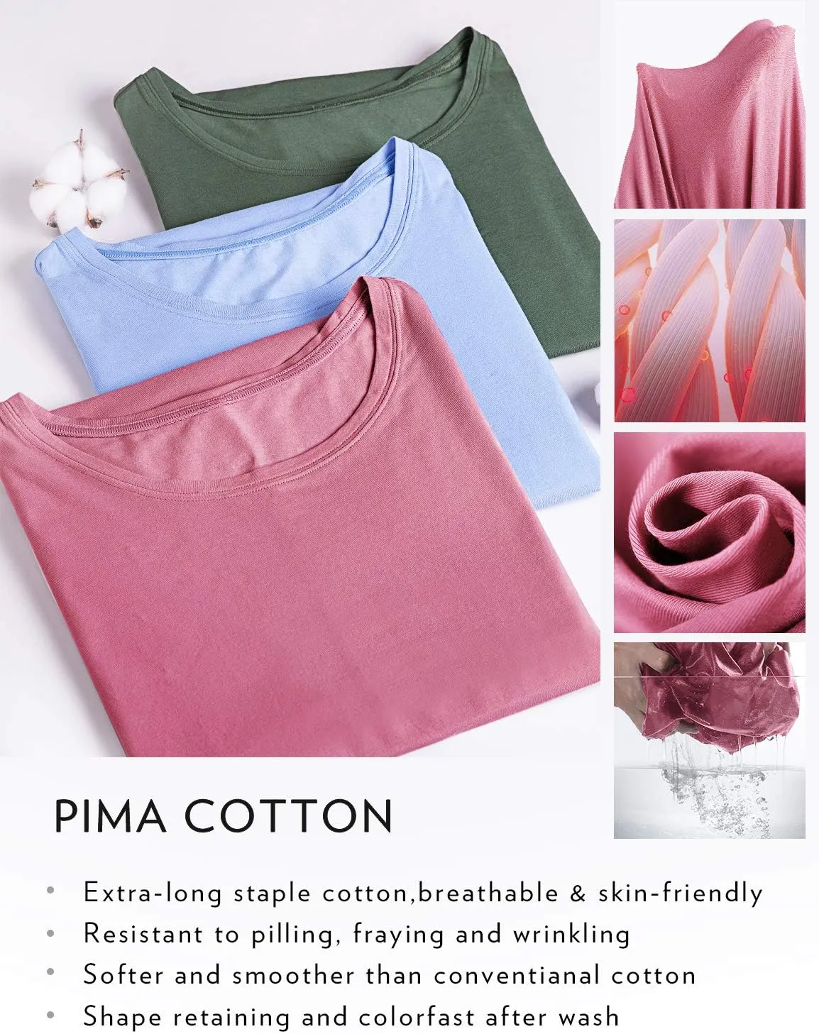 CRZ YOGA Women's Pima Cotton Workout Tanks Tie Back Sleeveless Shirts Yoga Athletic Open Back Sport Gym Tops