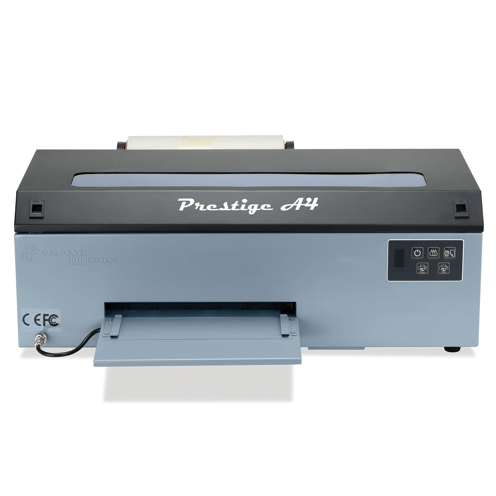 DTF Station 8" Prestige A4 DTF Printer - Classic Black and Grey