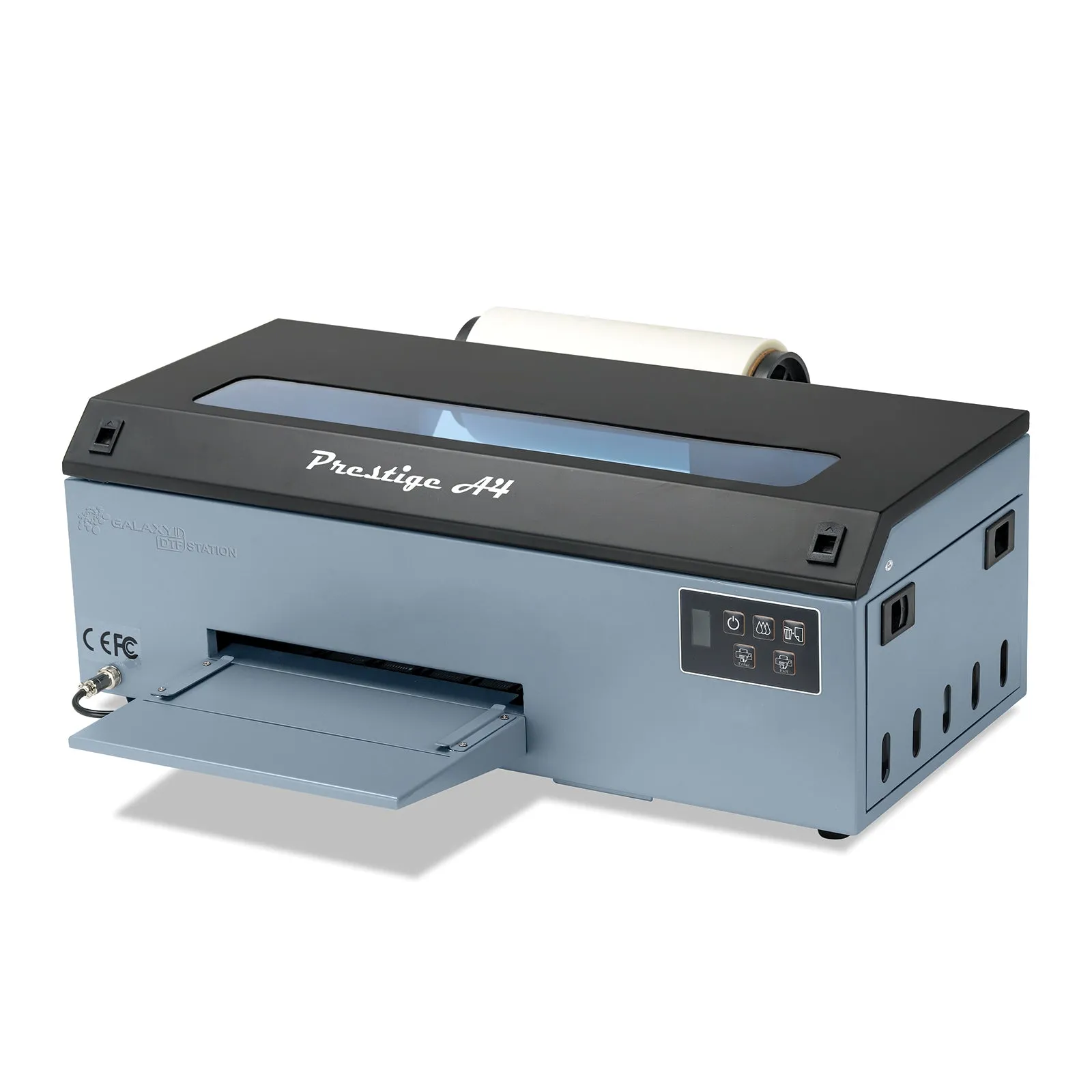 DTF Station 8" Prestige A4 DTF Printer - Classic Black and Grey