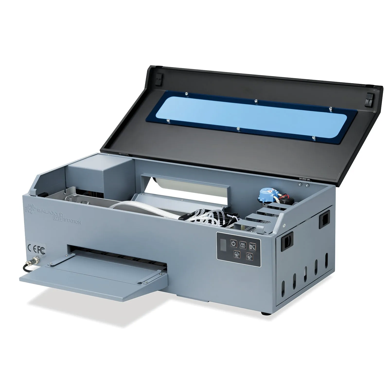 DTF Station 8" Prestige A4 DTF Printer - Classic Black and Grey