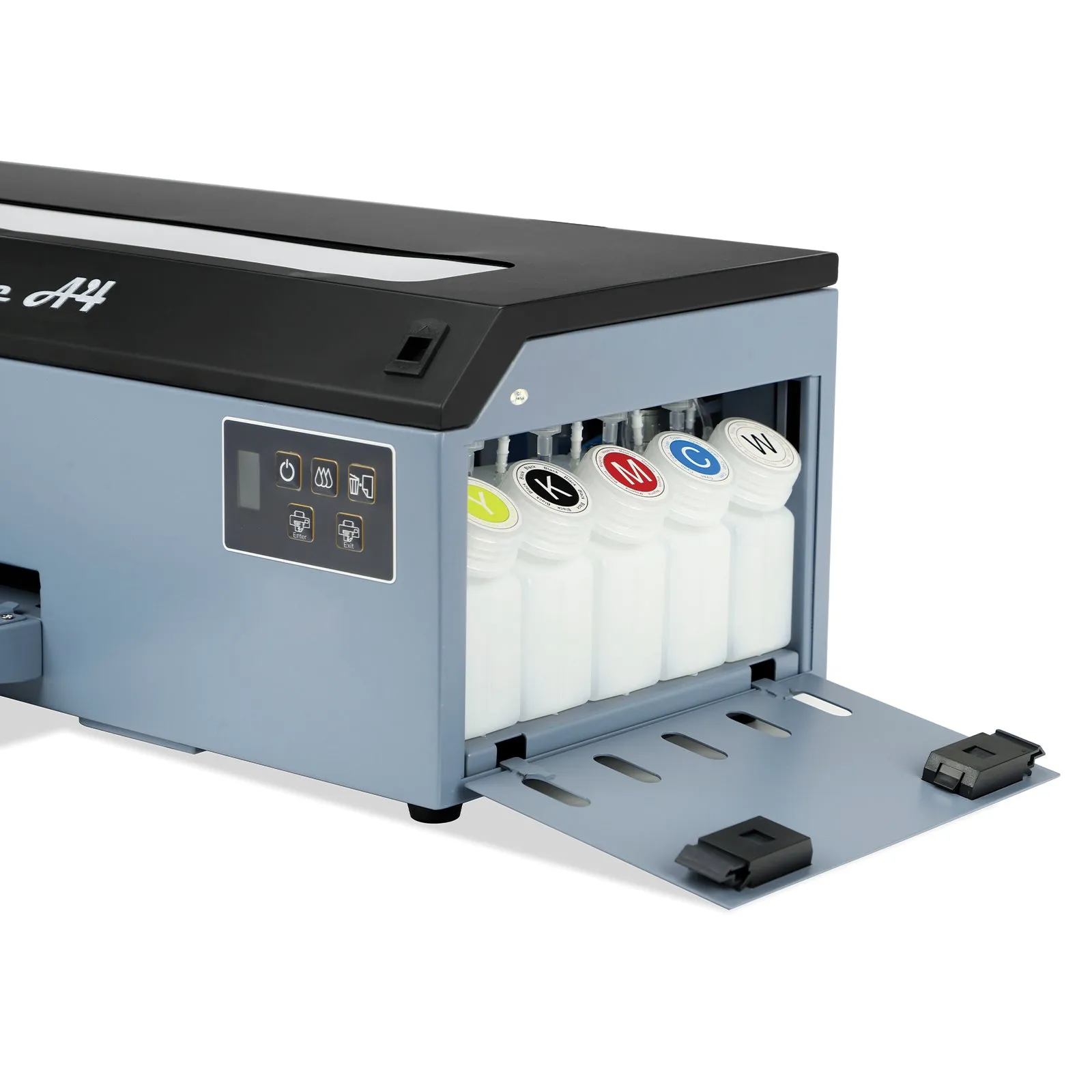 DTF Station 8" Prestige A4 DTF Printer - Classic Black and Grey