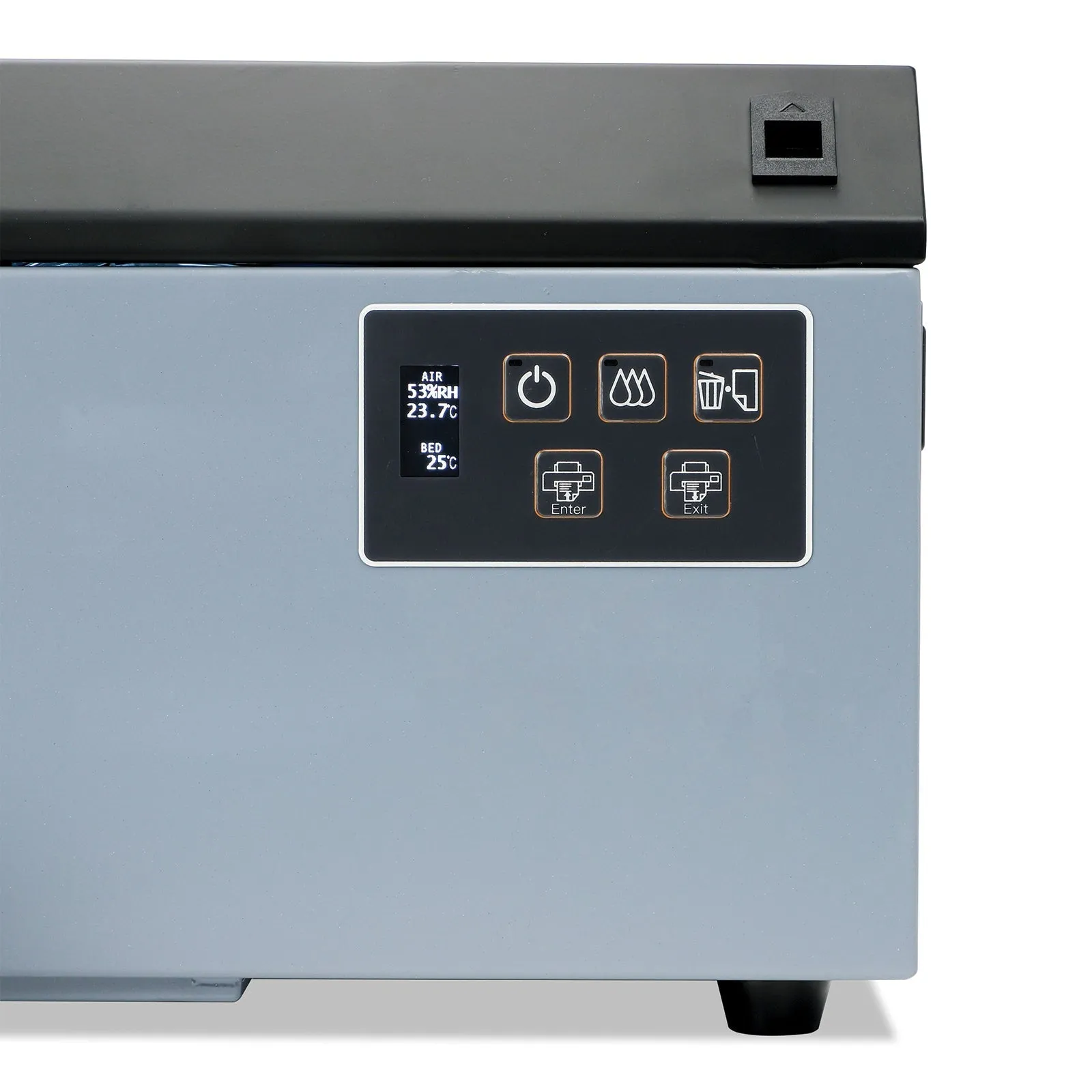 DTF Station 8" Prestige A4 DTF Printer - Classic Black and Grey