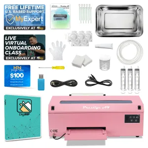 DTF Station 8" Prestige A4 DTF Printer - Pink