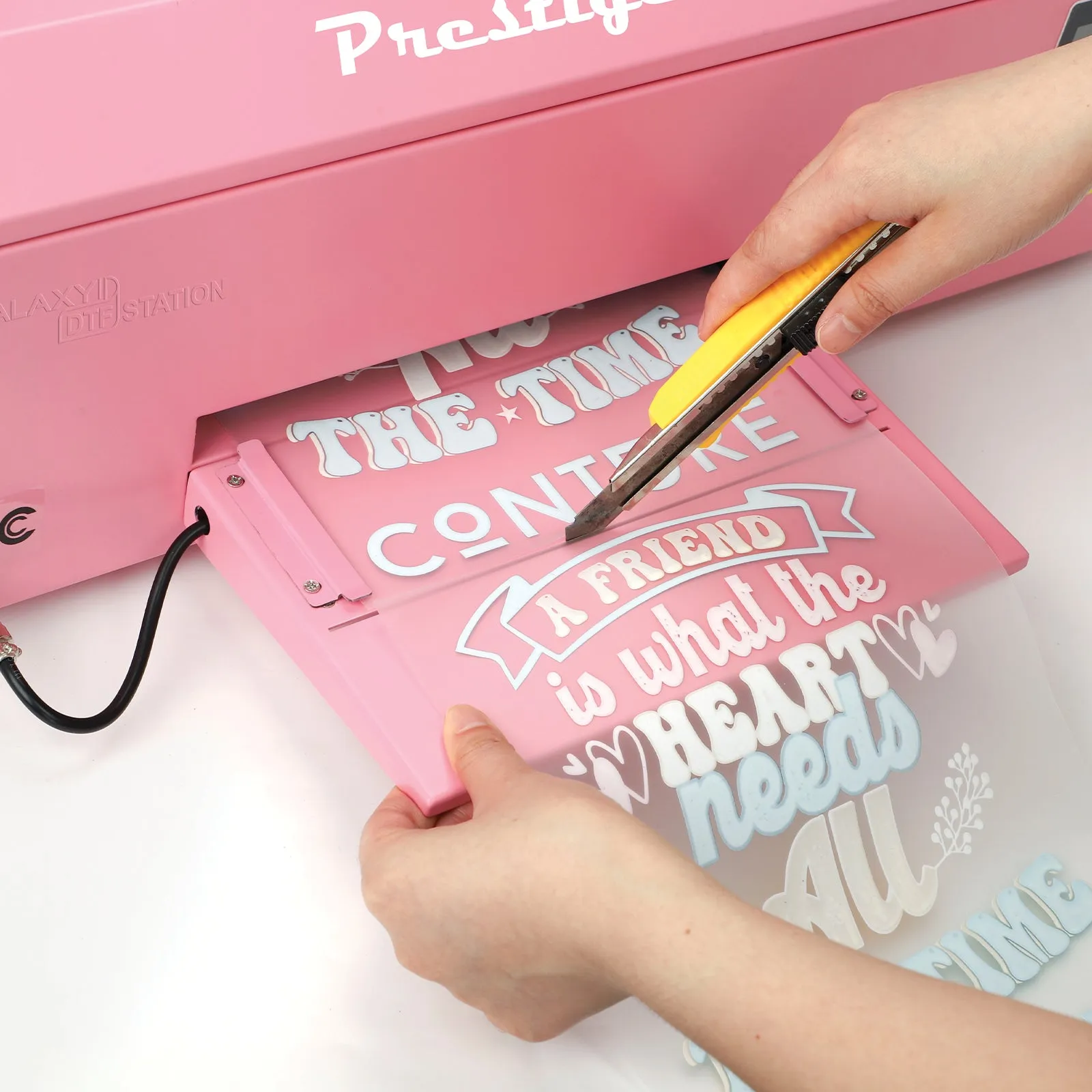 DTF Station 8" Prestige A4 DTF Printer - Pink