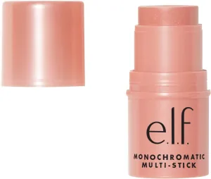 e.l.f. Monochromatic Multi-Stick Blush, Creamy, Lightweight, Versatile, Luxurious, Adds Shimmer, Easy to Use on the Go, Blends Effortlessly, Glistening Peach 4.4G