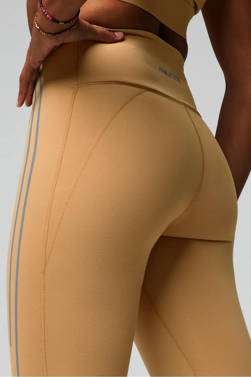 Fabletics Women's Define High-Waisted Legging, Workout, Yoga, Running, Athletic, Active, Maximum Compression, Flattering