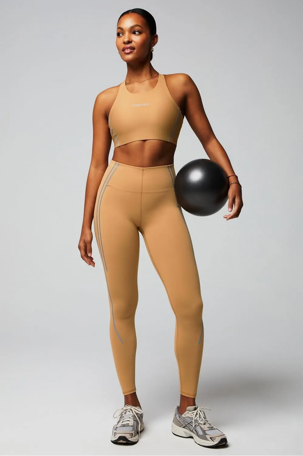 Fabletics Women's Define High-Waisted Legging, Workout, Yoga, Running, Athletic, Active, Maximum Compression, Flattering