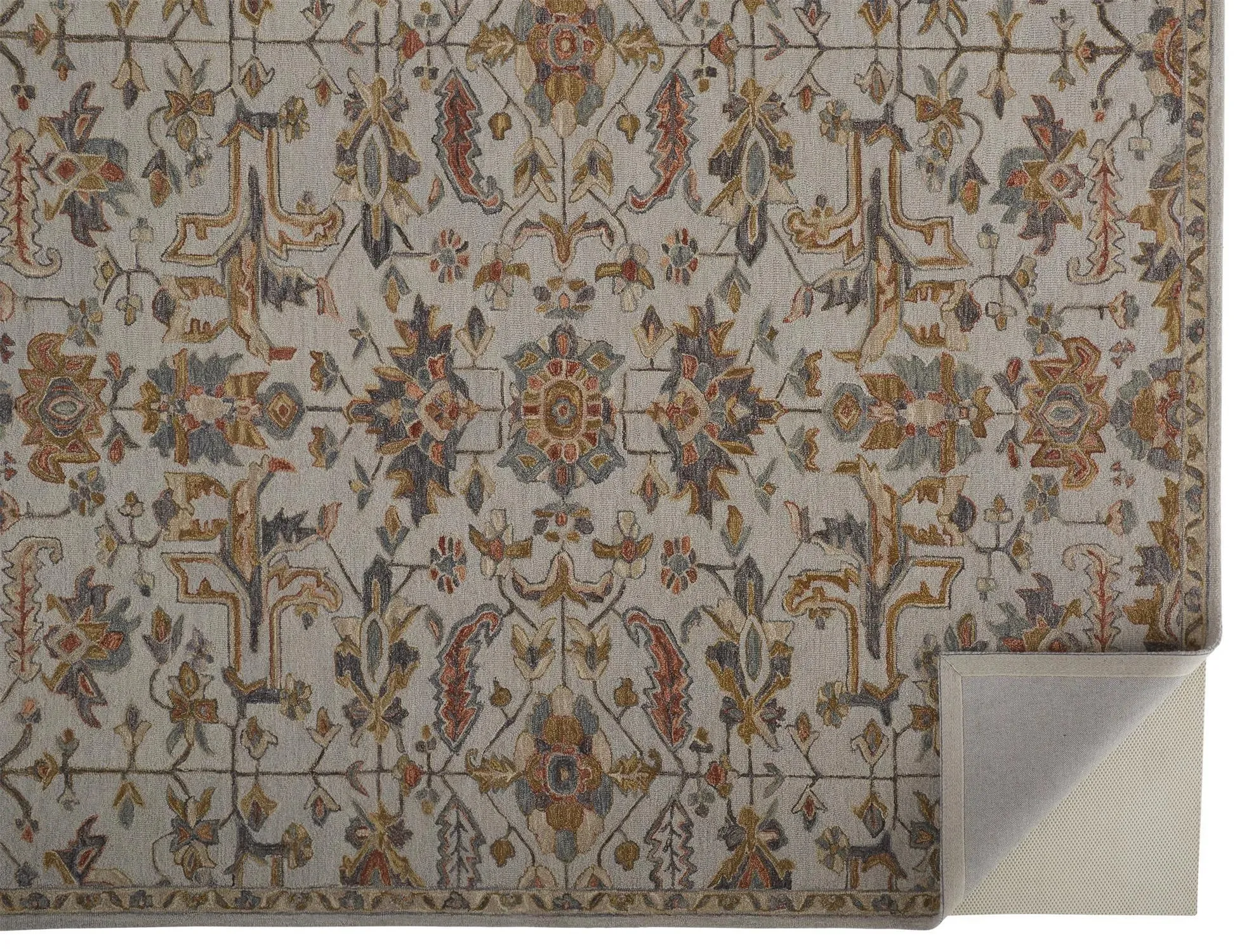 Fallon FLN8838F Grey/Multi Rug