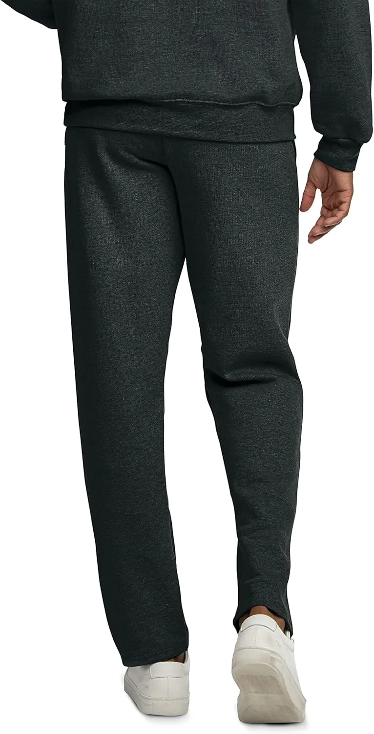 Fruit of the Loom Men's Eversoft Fleece Sweatpants with Pockets, Moisture Wicking & Breathable, Sizes S-4x