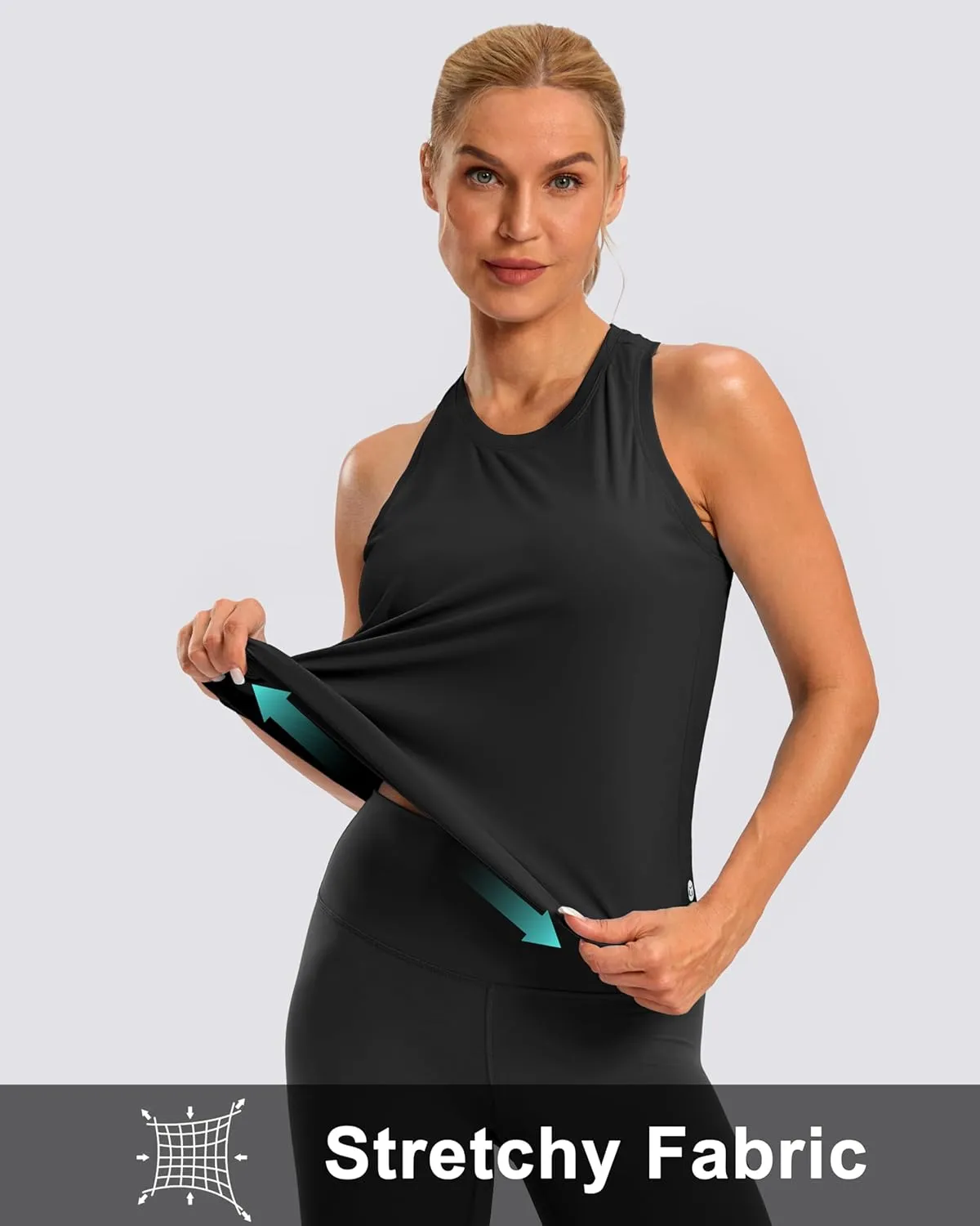 G Gradual Women's Workout Tank Tops Racerback Athletic Yoga Tops Loose Fit Sleeveless Running Gym Sports Shirts for Women