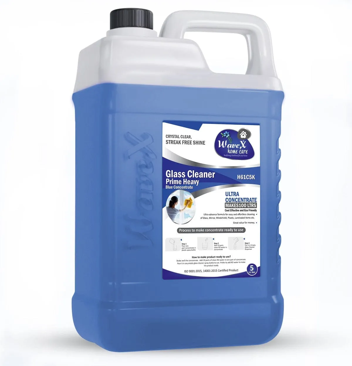 Glass Cleaner Concentrate Makes 20Ltrs from 1 Ltr