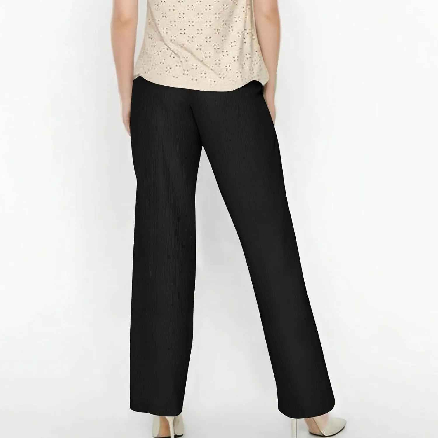 GOFULY Linen Pants Women Wide Leg Beach High Rise Pants Casual Elastic Waist Drawstring Summer 2025 Solid Trouser with Pocket