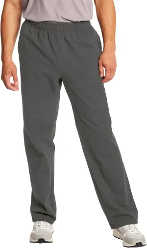 Hanes Essentials Sweatpants, Mens Cotton Jersey Pants with Pockets, 33