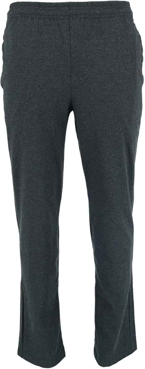 Hanes Essentials Sweatpants, Mens Cotton Jersey Pants with Pockets, 33