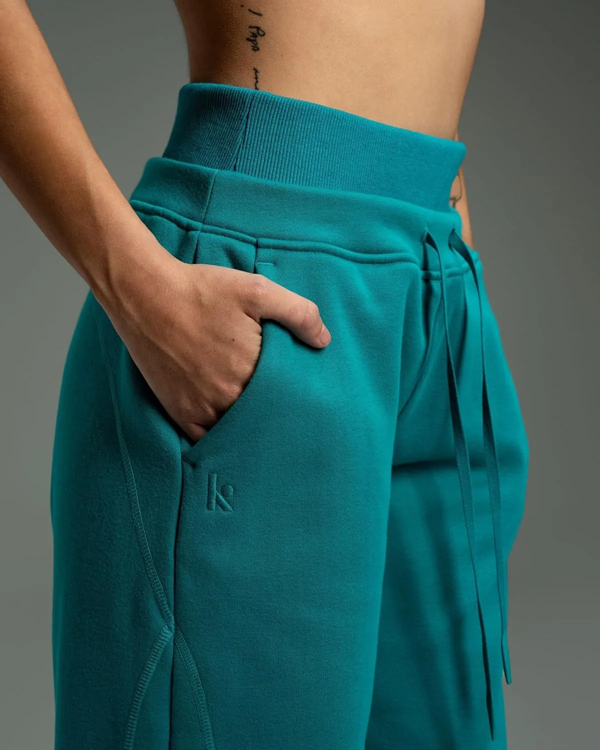 Kamo Fitness CozyTec Wide Leg Pants Woman with Pockets Loose Casual Lounge Sweatpants Women Travel Pant