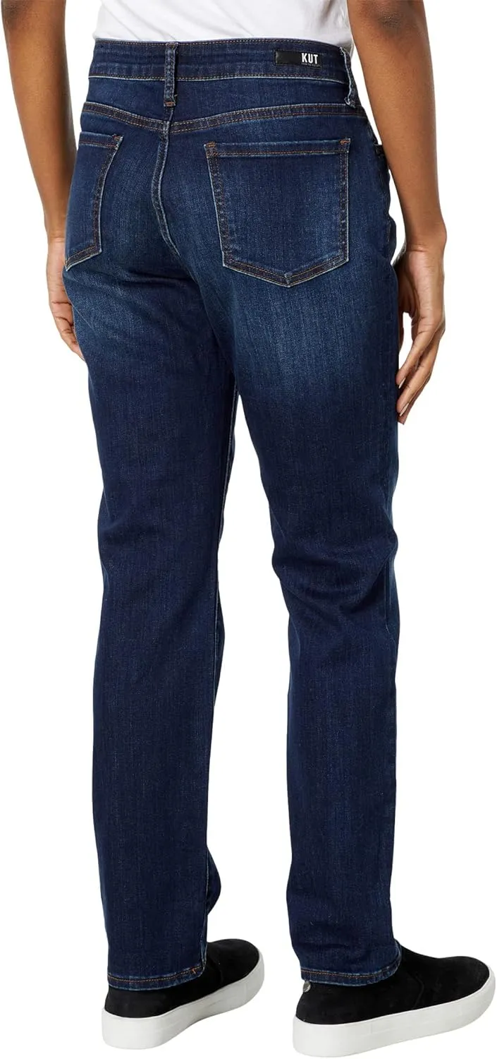 KUT from the Kloth Catherine Boyfriend Womens Jeans  Blended Fabric  Mid Rise  Five Pocket Design
