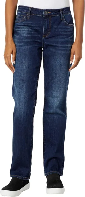 KUT from the Kloth Catherine Boyfriend Womens Jeans  Blended Fabric  Mid Rise  Five Pocket Design