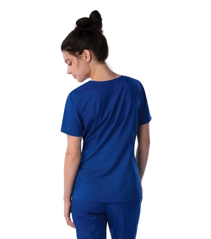 Landau ProFlex Women's Neckline Scrub Top and Jogger Pants Set