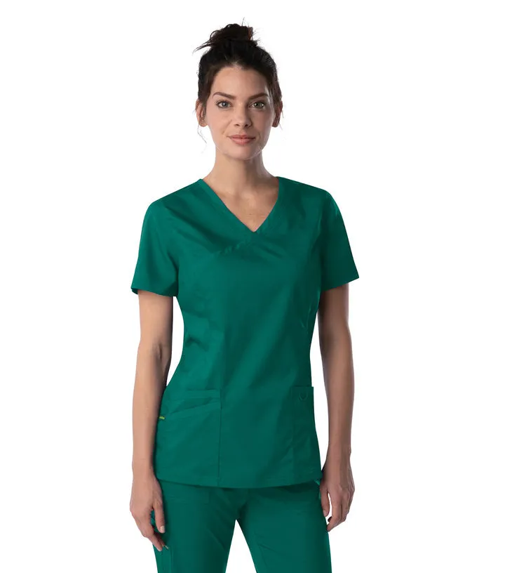 Landau ProFlex Women's Neckline Scrub Top and Jogger Pants Set