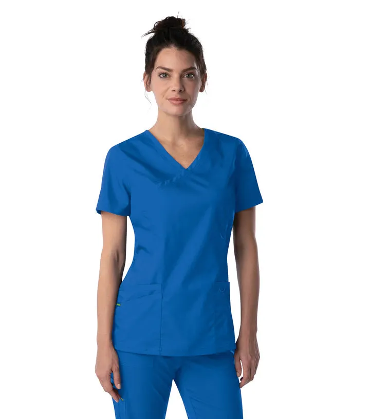 Landau ProFlex Women's Neckline Scrub Top and Jogger Pants Set