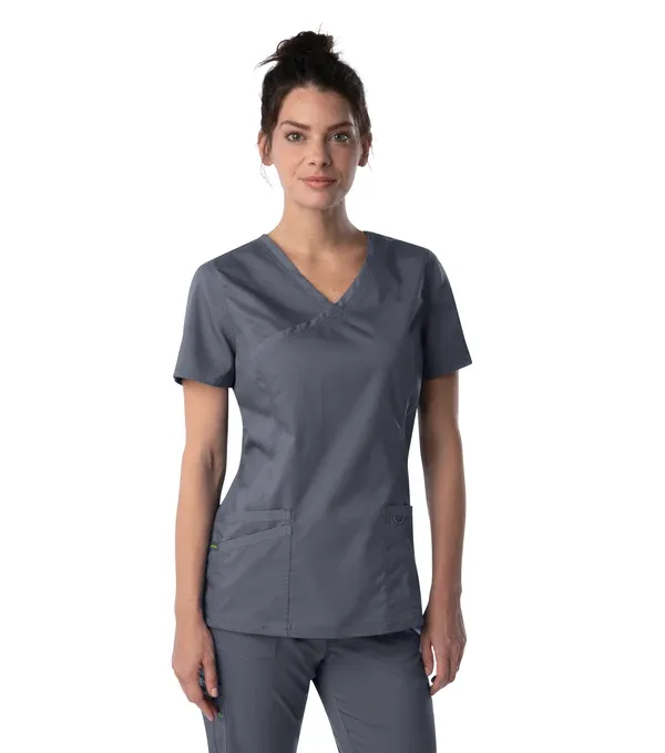 Landau ProFlex Women's Neckline Scrub Top and Jogger Pants Set