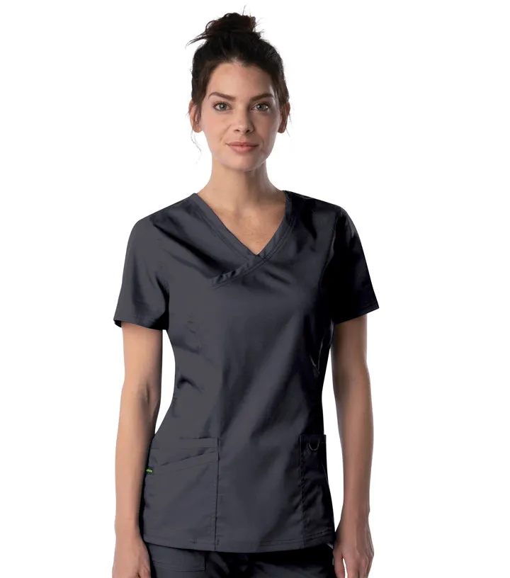 Landau ProFlex Women's Neckline Scrub Top and Jogger Pants Set