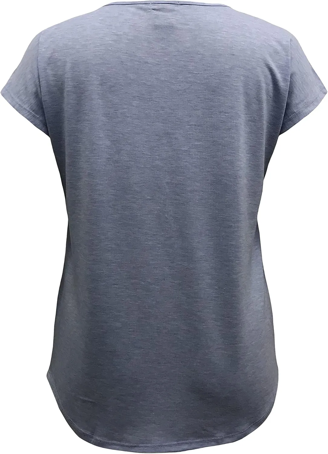 LEEBE Women and Plus Size Dolman Short Sleeve Print Top (Small-5X)