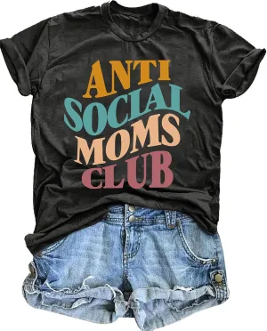 Mama Shirt Women Mama Graphic Tee Funny Mom Letter Print Short Sleeve Tshirt Fashion Summer Tops