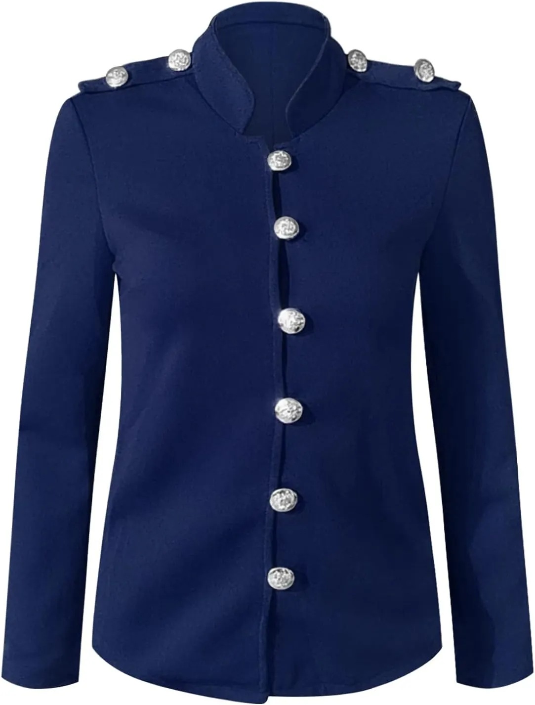 Maryia 2021 Stylish Blazer Jackets for Women Long Sleeve Button Down Office Work Casual Small Suit Open Front Jacket