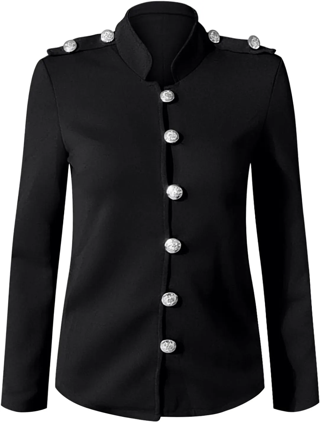 Maryia 2021 Stylish Blazer Jackets for Women Long Sleeve Button Down Office Work Casual Small Suit Open Front Jacket